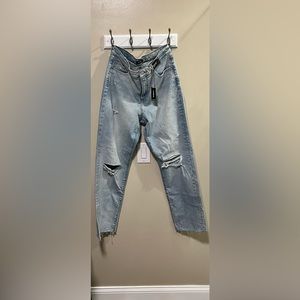 NWT EXPRESS MODERN STRAIGHT SUPER HIGH RISE SIZE 12R